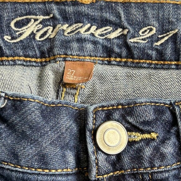 Forever 21 Distressed Bootcut Size 27 Jeans - Picture 13 of 15
